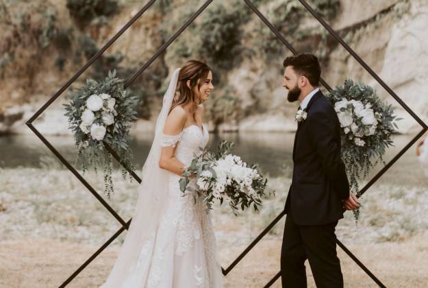 Intimate wedding table setting at Rathmoy Estate