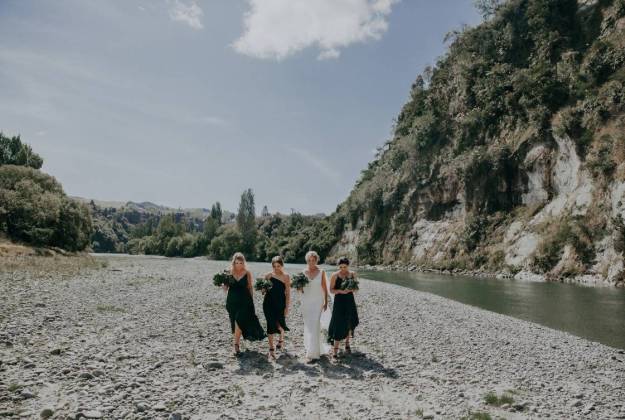 Wedding venue Rangitikei hall setup at Rathmoy Estate