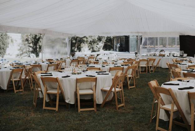 Wedding package setup in Deluxe lodge at Rathmoy Estate