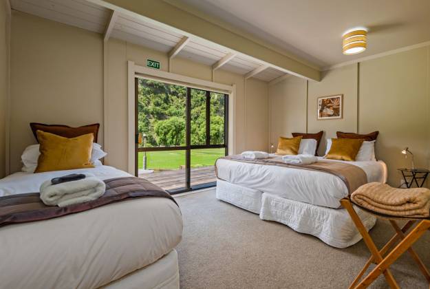 Living area inside accommodation at Rathmoy Estate