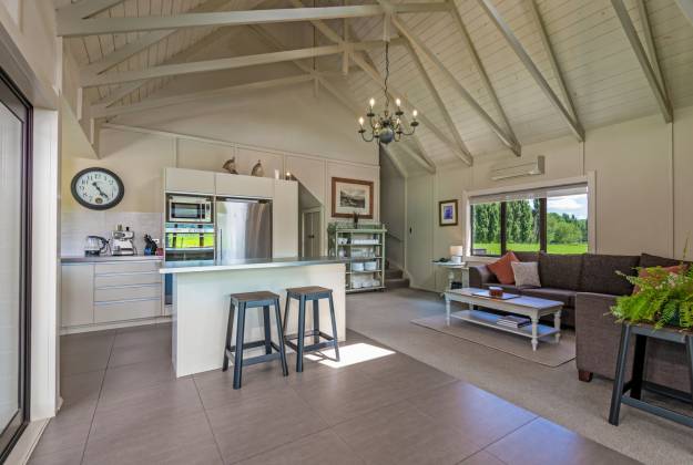 Cozy bedroom setup in Rathmoy Estate accommodation